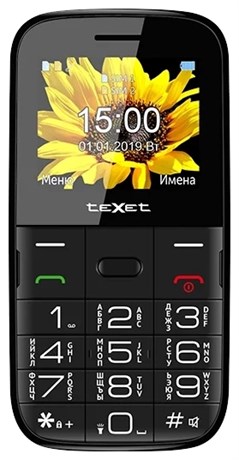 фото: Сотовый телефон Texet TM-B227 черный
