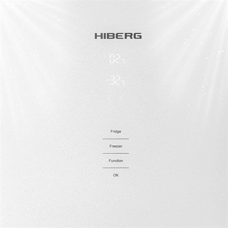фото: Холодильник Hiberg RFC-400DX NFGW
