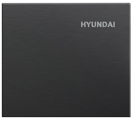 фото: Холодильник Hyundai CS5003F черная сталь