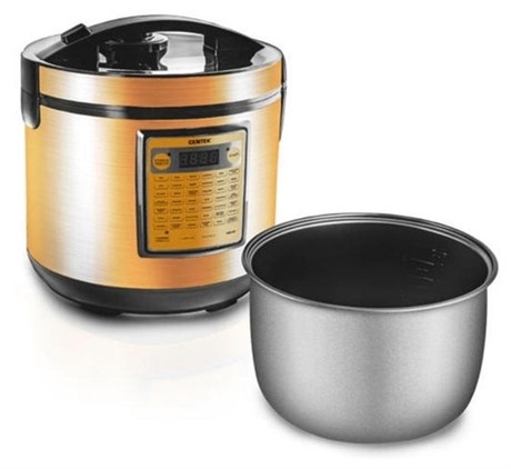 фото: Мультиварка Centek CT-1495 Black Ceramic