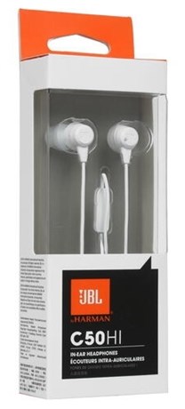 фото: Наушники JBL C50HI белый