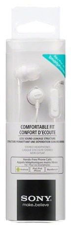 фото: Наушники Sony MDR-EX15AP белый