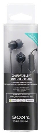 фото: Наушники Sony MDR-EX15AP черный