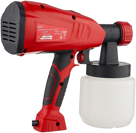 фото: Краскопульт Elitech КЭ 400П