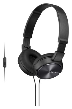 фото: Наушники Sony MDR-ZX310AP черный