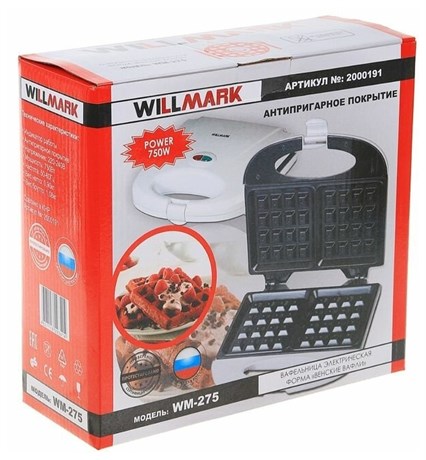 фото: Вафельница Willmark WM-275