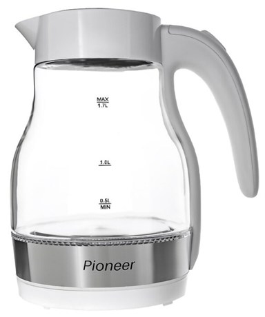 фото: Электрический чайник Pioneer KE802G white