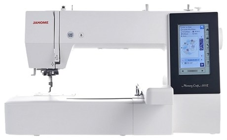 фото: Вышивальная машина Janome Memory Craft 500Е