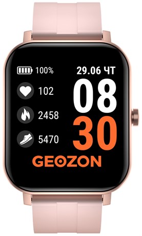 фото: Умные часы Geozon Runner розовый