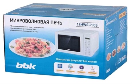 фото: Микроволновая печь BBK 17MWS-785S/W