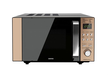 фото: Микроволновая печь Centek CT-1574 черный/золотой