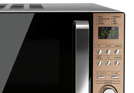 фото: Микроволновая печь Centek CT-1574 черный/золотой