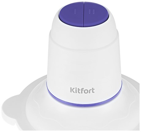 фото: Измельчитель Kitfort KT-3050-1 бело-фиолетовый