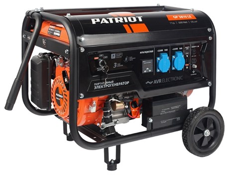 фото: Генератор Patriot GP 3810LE