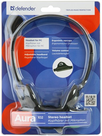 фото: Наушники DEFENDER Aura 102