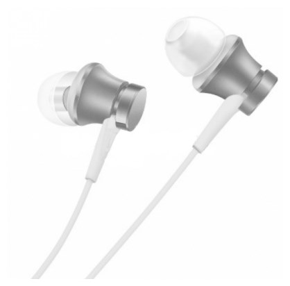 фото: Наушники Xiaomi Mi In-Ear Headphones Basic серебристый
