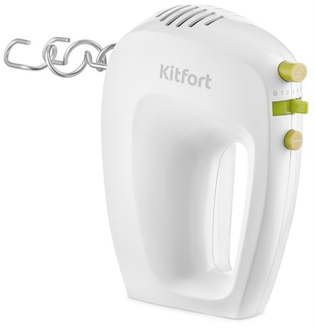 фото: Миксер Kitfort KT-3071-2 бело-салатовый