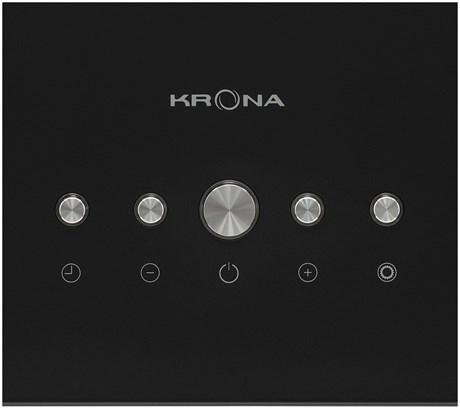 фото: Кухонная вытяжка Krona DITA R 400 black PB