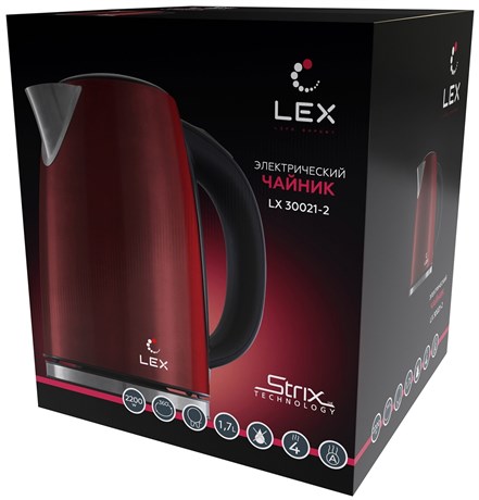 фото: Электрический чайник LEX LX30021-2