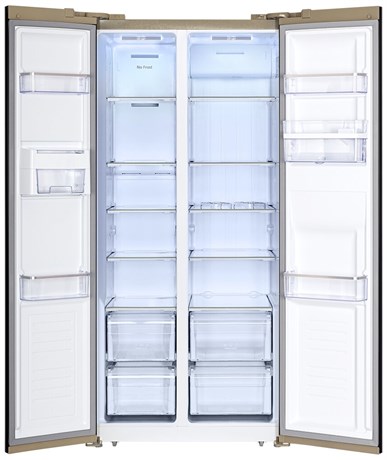 фото: Холодильник Hiberg RFS-484DX NFH inverter
