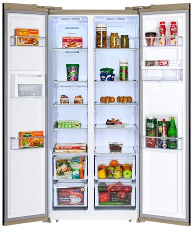 фото: Холодильник Hiberg RFS-484DX NFH inverter