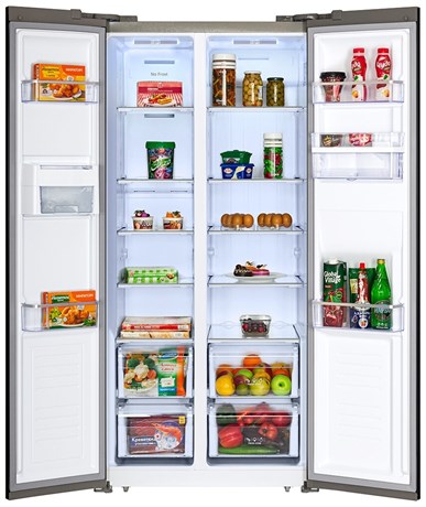 фото: Холодильник Hiberg RFS-484DX NFXd inverter
