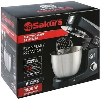 фото: Миксер Sakura SA-6327 черный