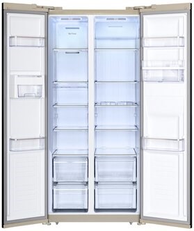 фото: Холодильник Hiberg RFS-484DX NFYm inverter