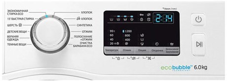 фото: Стиральная машина Samsung WW60J4210JWOLD