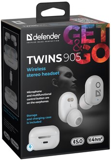 фото: Наушники DEFENDER Twins 905