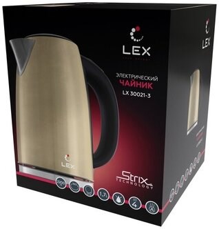 фото: Электрический чайник LEX LX 30021-3