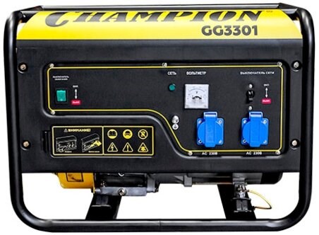 фото: Генератор CHAMPION GG3301