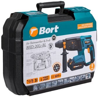 фото: Перфоратор Bort BHD-20Li-BL