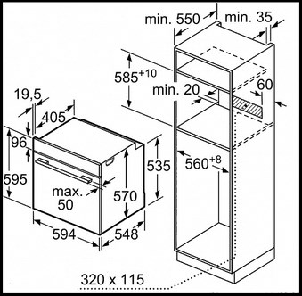 фото: Духовой шкаф Bosch HBA534EB0