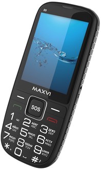 фото: Сотовый телефон Maxvi B9 черный