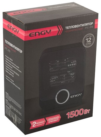 фото: Тепловентилятор Engy PTC-319 черный