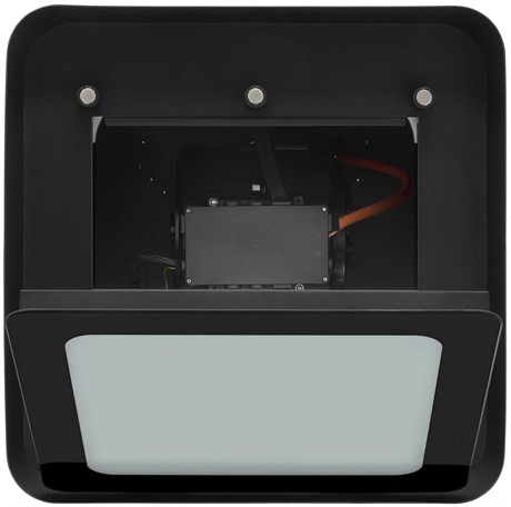 фото: Кухонная вытяжка Krona Hilary Isola 500 black S