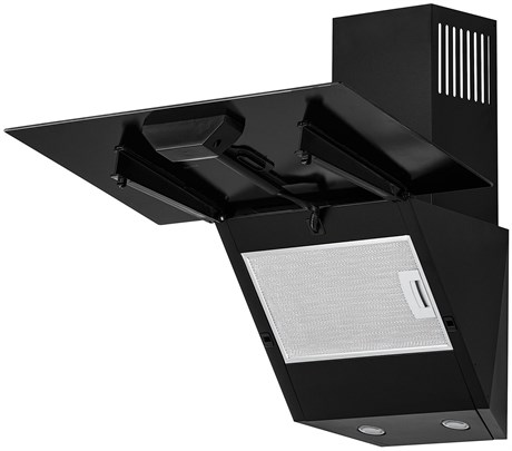 фото: Кухонная вытяжка Krona Helga 500 black PB