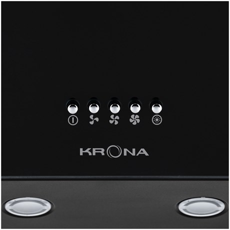 фото: Кухонная вытяжка Krona Helga 500 black PB
