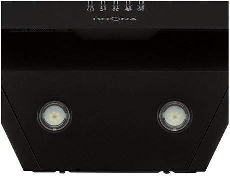 фото: Кухонная вытяжка Krona Helga 600 black PB