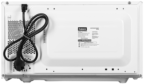 фото: Микроволновая печь Galanz MOS-2009MW