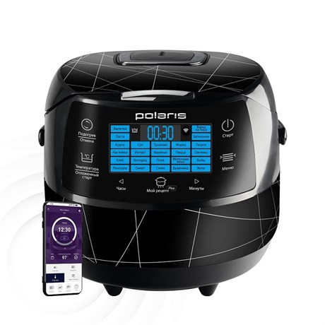 фото: Мультиварка Polaris PMC 5017 Wi FI IQ Home черный