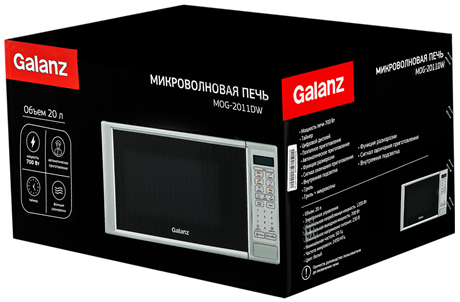 фото: Микроволновая печь Galanz MOG-2011DW
