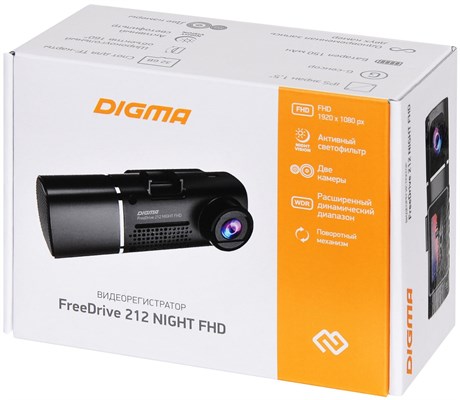 фото: Видеорегистратор Digma FreeDrive 212 Night FHD