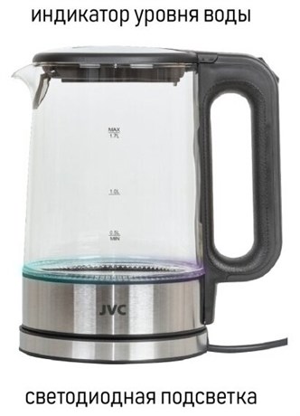 фото: Электрический чайник JVC JK-KE1520 black