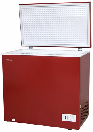 фото: Морозильная камера Willmark CF-250CS красный