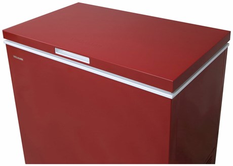 фото: Морозильная камера Willmark CF-250CS красный