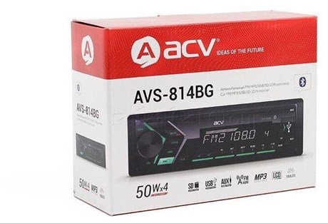 фото: Автомагнитола ACV AVS-814BB