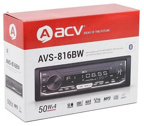 фото: Автомагнитола ACV AVS-816BW