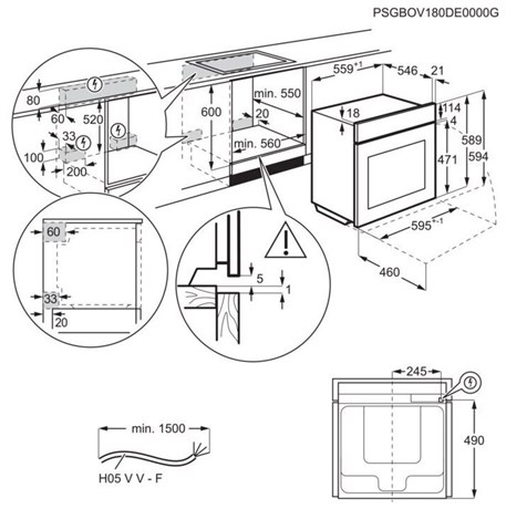 фото: Духовой шкаф Electrolux EOD3C70TK